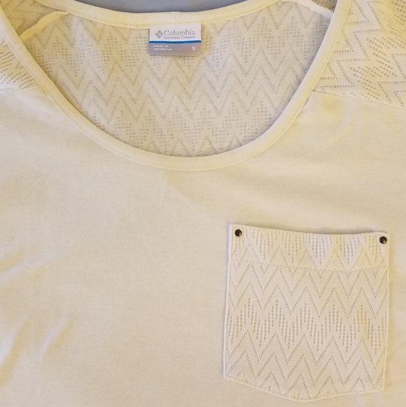 NWT Columbia 'Crestview Pullover' short sleeve top - Picture 3 of 6
